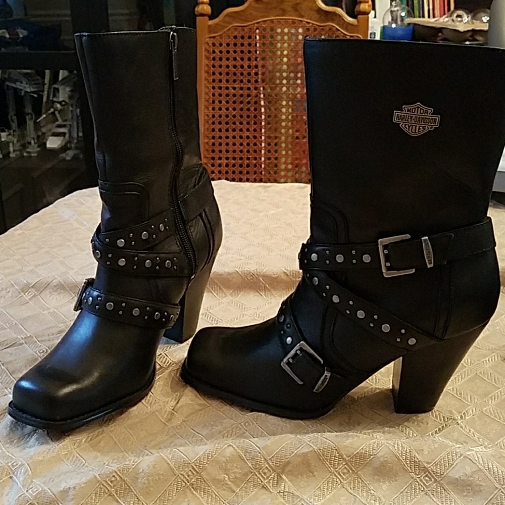 Harley-Davidson Black Boots